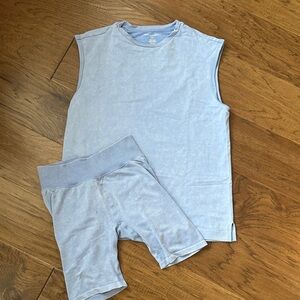 Light Blue Women's Bike Shorts